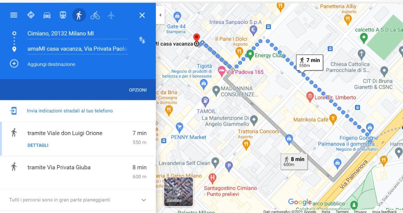 Amami Apartman Milánó Kültér fotó